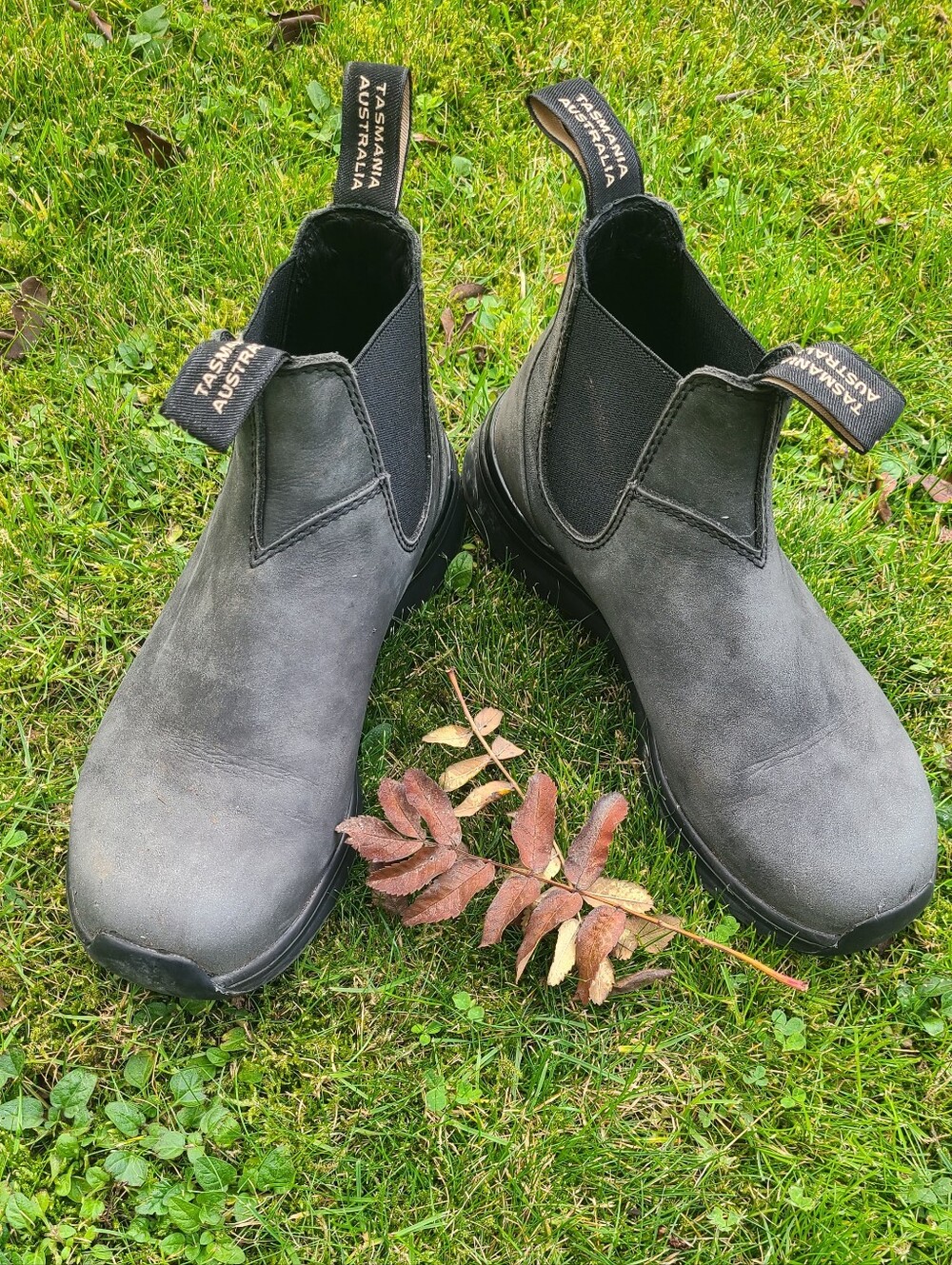Blundstone Women's Boots All-Terrain #2055 Rustic Black Size 5 Aus- Womens 8
